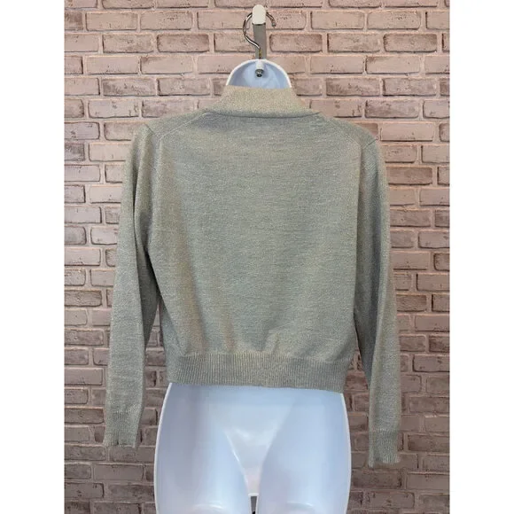 Calvin Klein Cardigan – Silver, Medium – Excellent Condition - Picture 2 of 3
